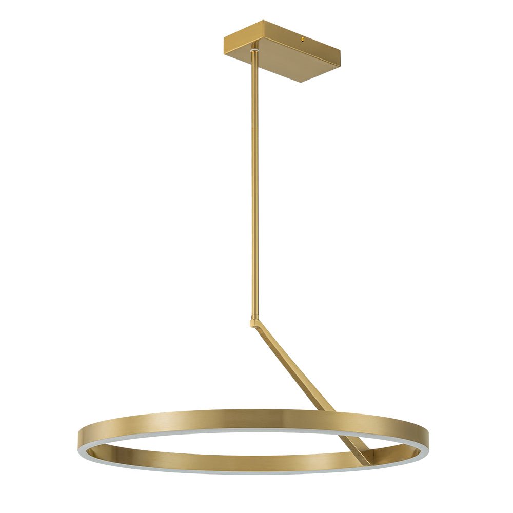 Ildvaka Modern Minimalist Dimmable LED Metal Pendant Light