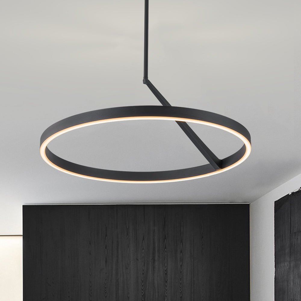 Ildvaka Modern Minimalist Dimmable LED Metal Pendant Light