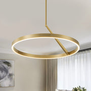 Ildvaka Modern Minimalist Dimmable LED Metal Pendant Light