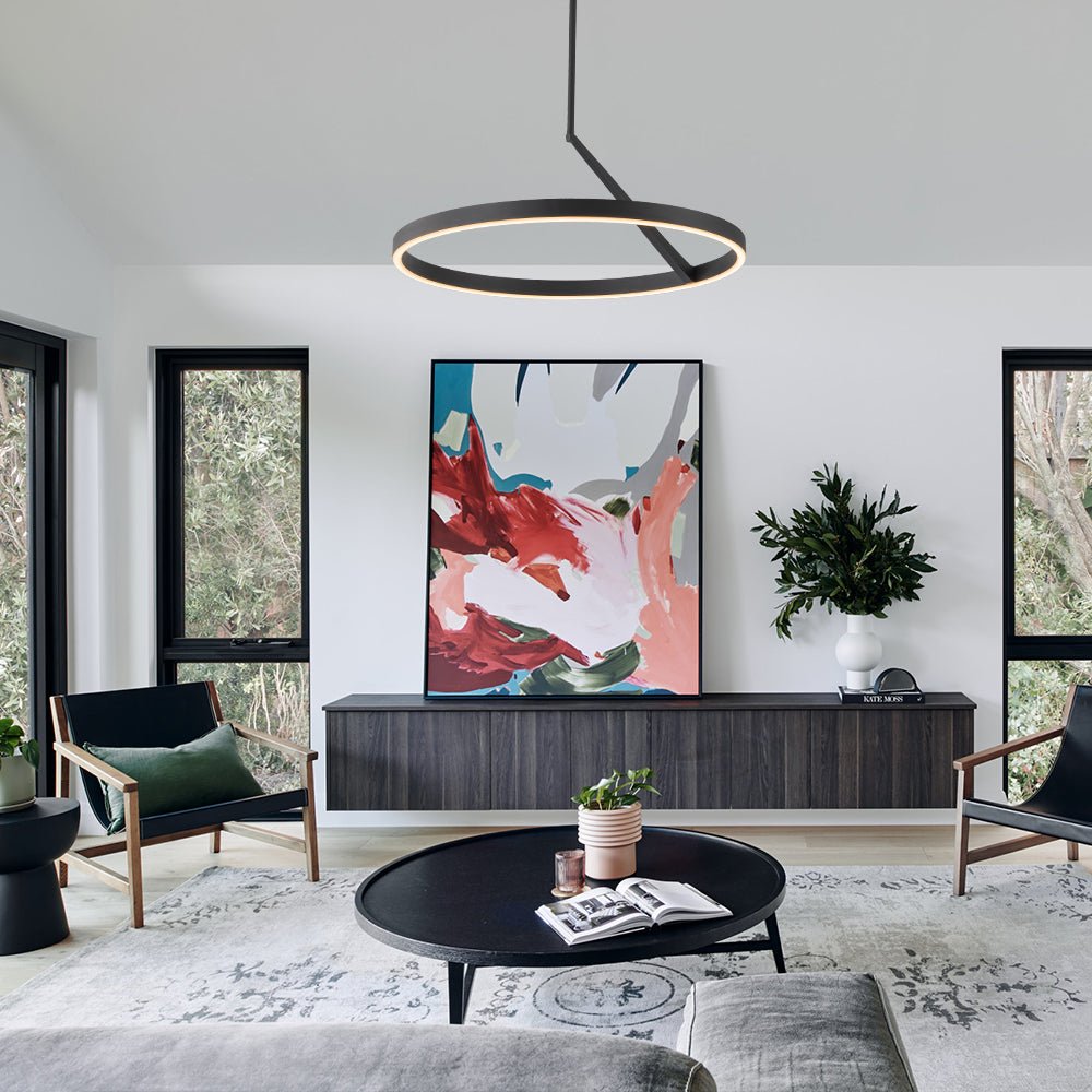 Ildvaka Modern Minimalist Dimmable LED Metal Pendant Light