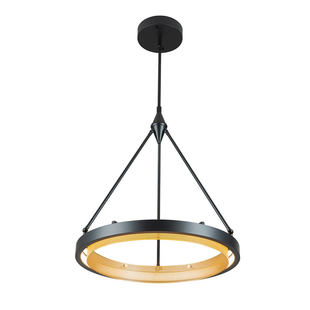 Aevitern Modern Minimalist Circular Metal Pendant Light