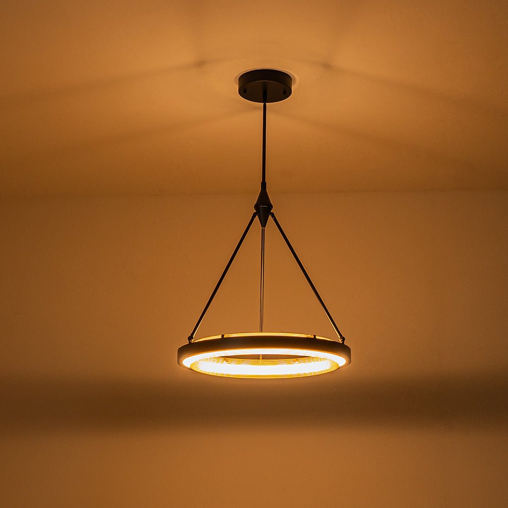 Aevitern Modern Minimalist Circular Metal Pendant Light
