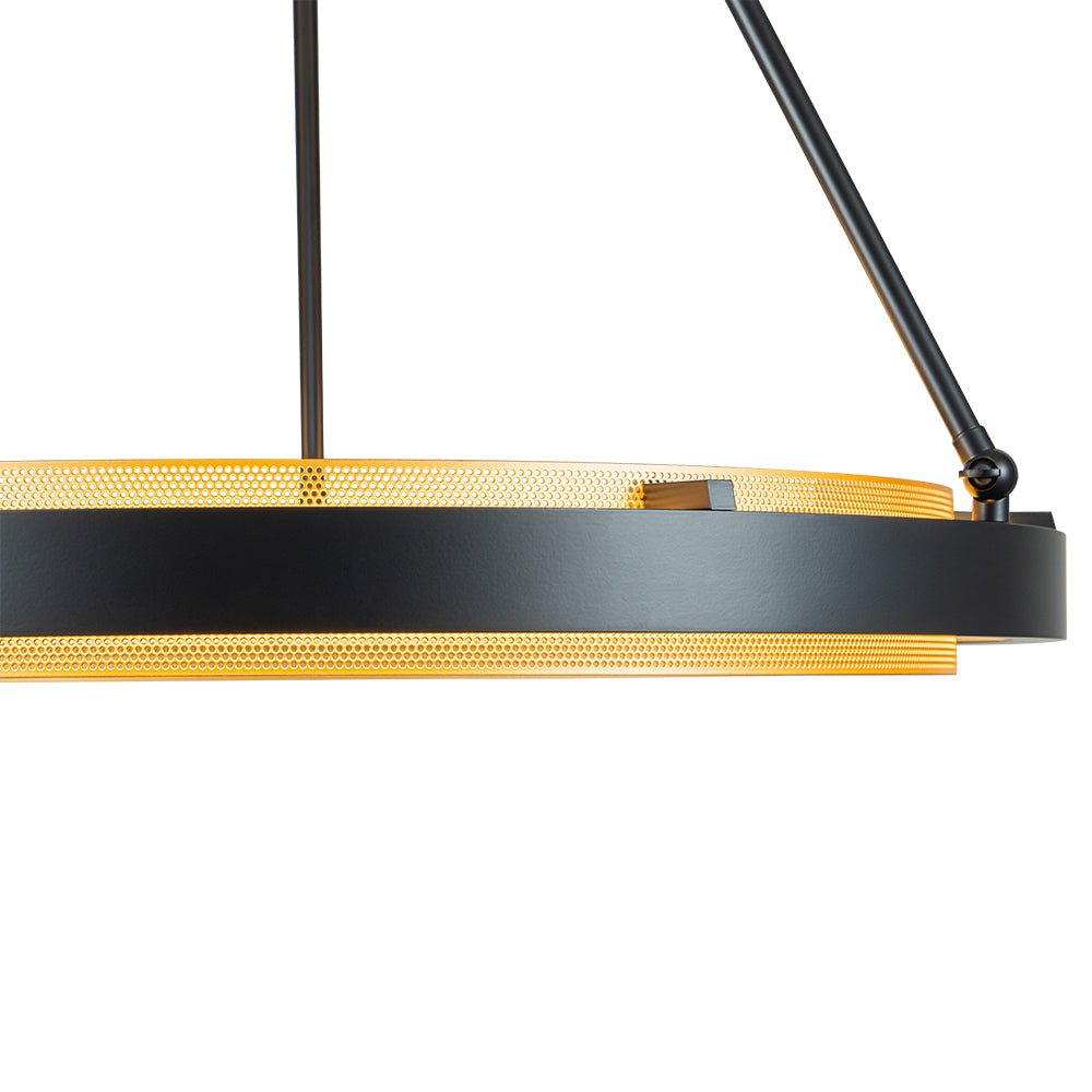 Aevitern Modern Minimalist Circular Metal Pendant Light