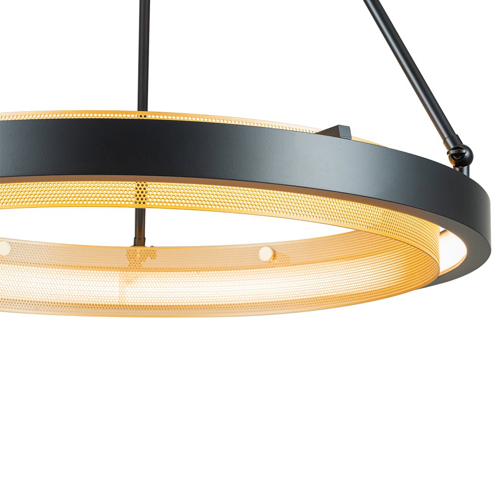 Aevitern Modern Minimalist Circular Metal Pendant Light