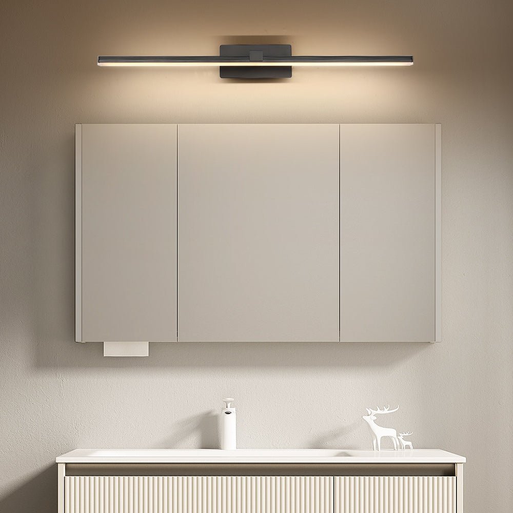Noreva Modern Minimalist Linear Metal Vanity Light Wall Sconce