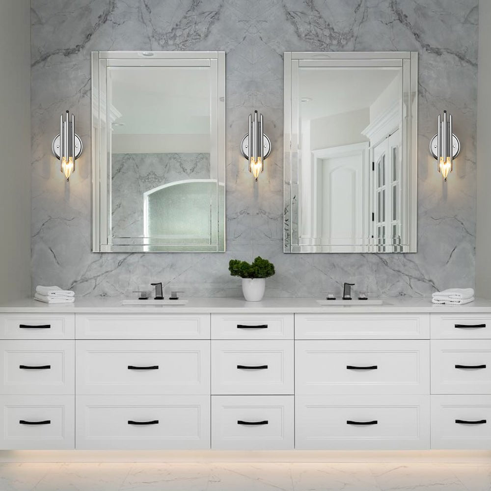 Ildvuvum Modern Orchestral Style Trendy Cluster Metal Wall Sconce