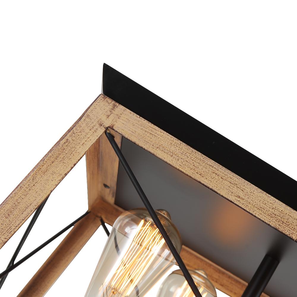 Eolius Modern Rustic Lantern Metal Chandelier