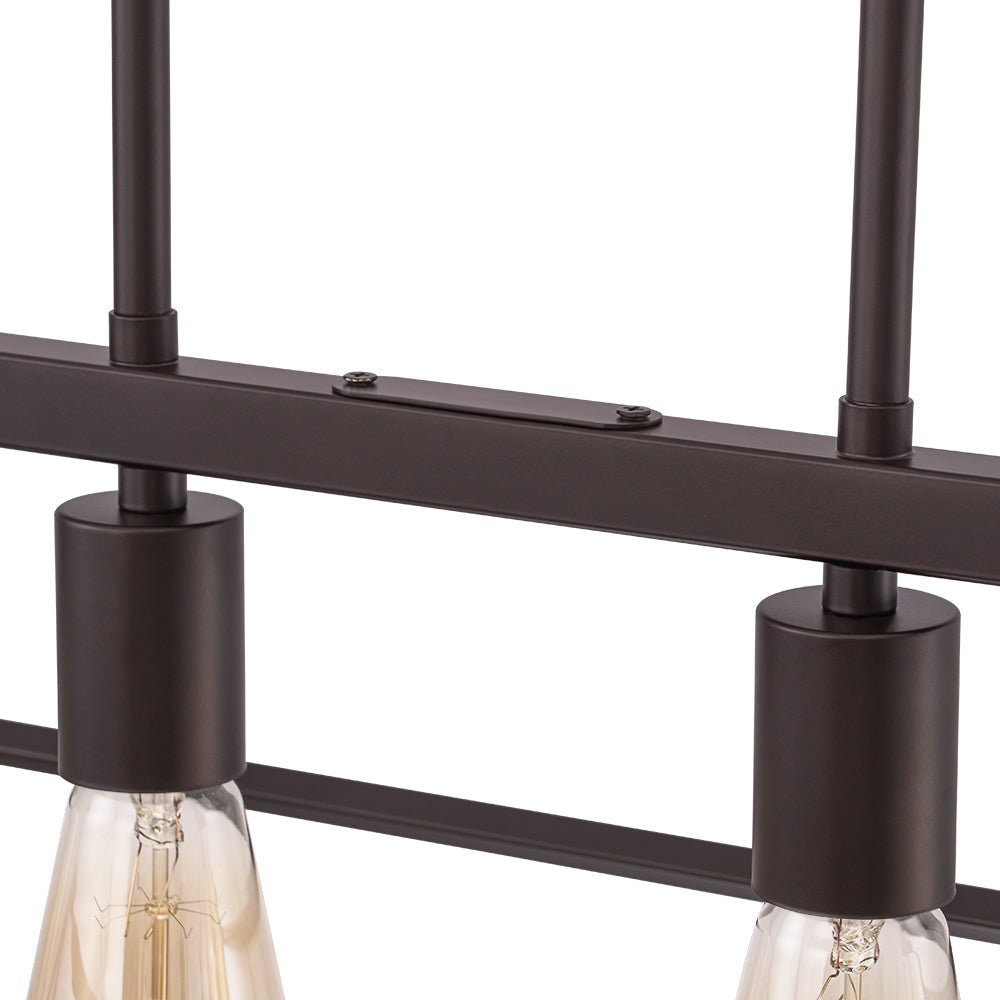 Ljomuvo Oil Rubbed Bronze Geometric Metal Chandelier