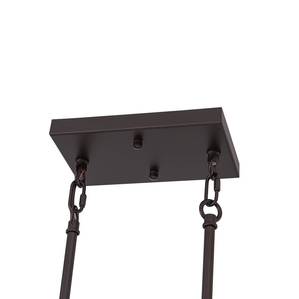 Ljomuvo Oil Rubbed Bronze Geometric Metal Chandelier