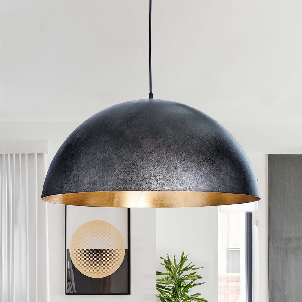 Aevum Modern Metal Dome Pendant Light