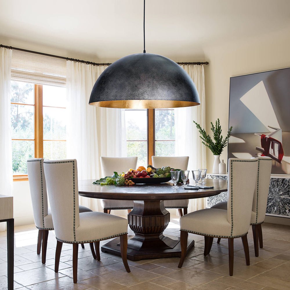 Aevum Modern Metal Dome Pendant Light