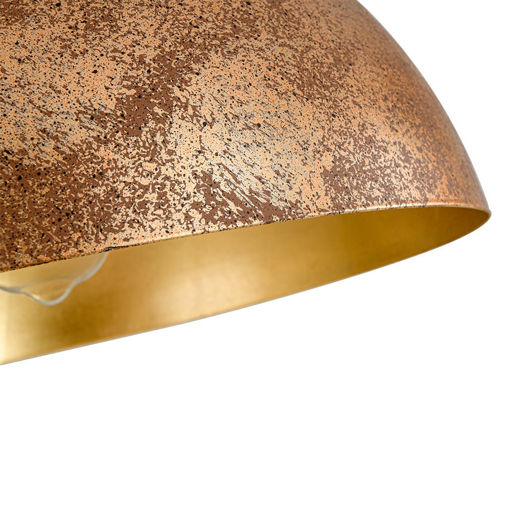 Aevum Modern Metal Dome Pendant Light