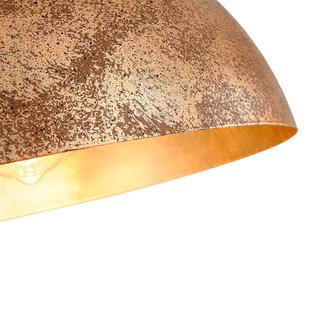 Aevum Modern Metal Dome Pendant Light