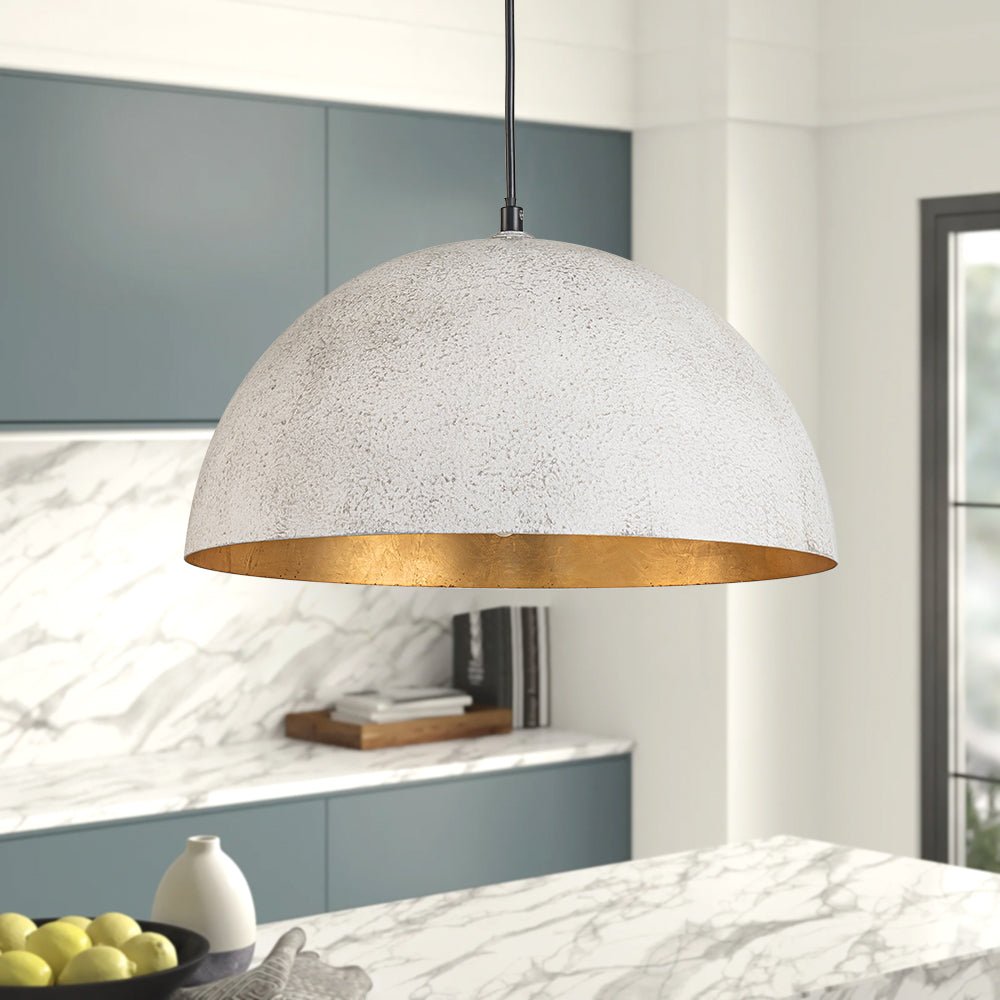 Aevum Modern Metal Dome Pendant Light
