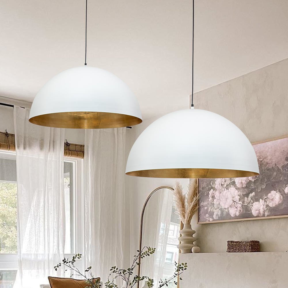 Aevum Modern Metal Dome Pendant Light
