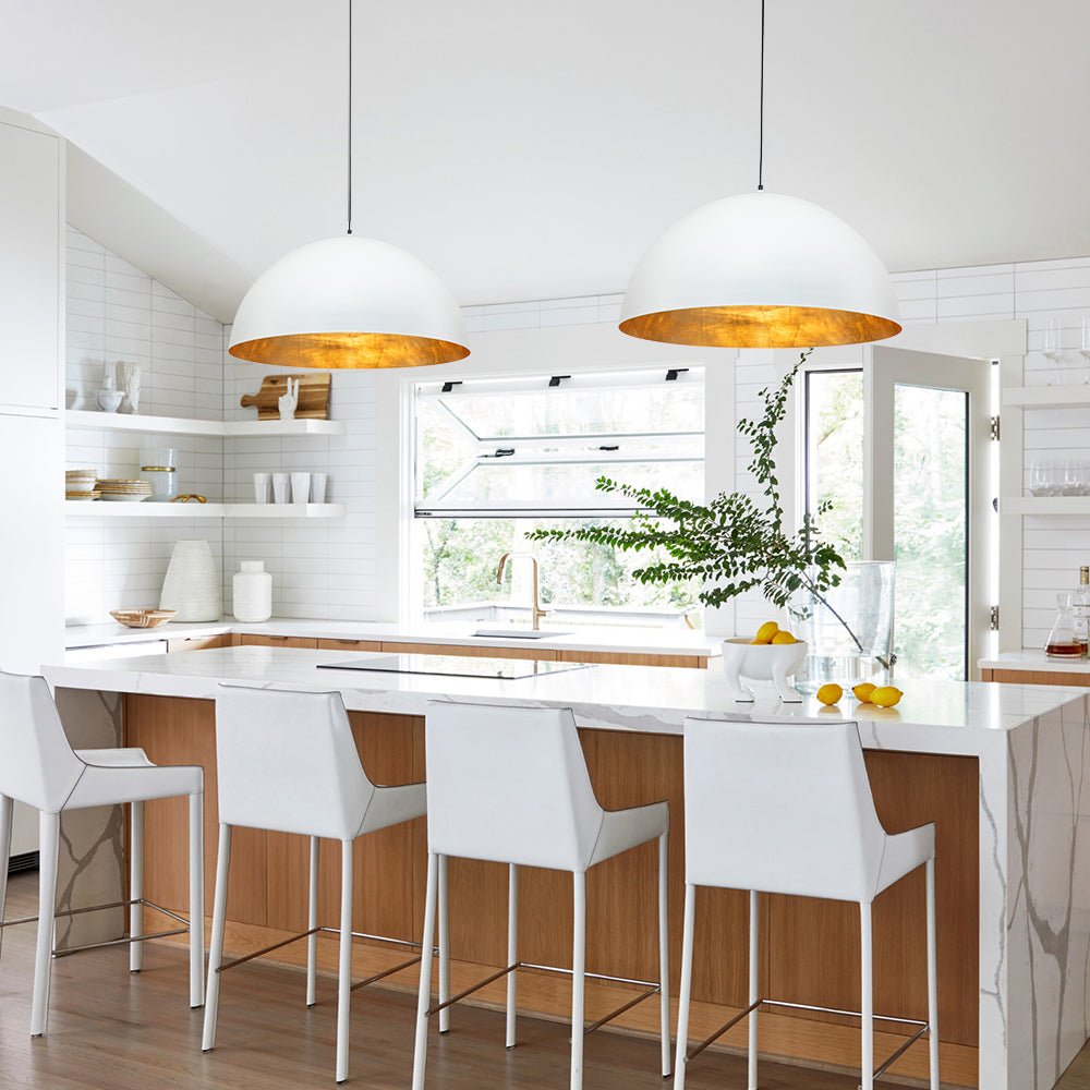 Aevum Modern Metal Dome Pendant Light