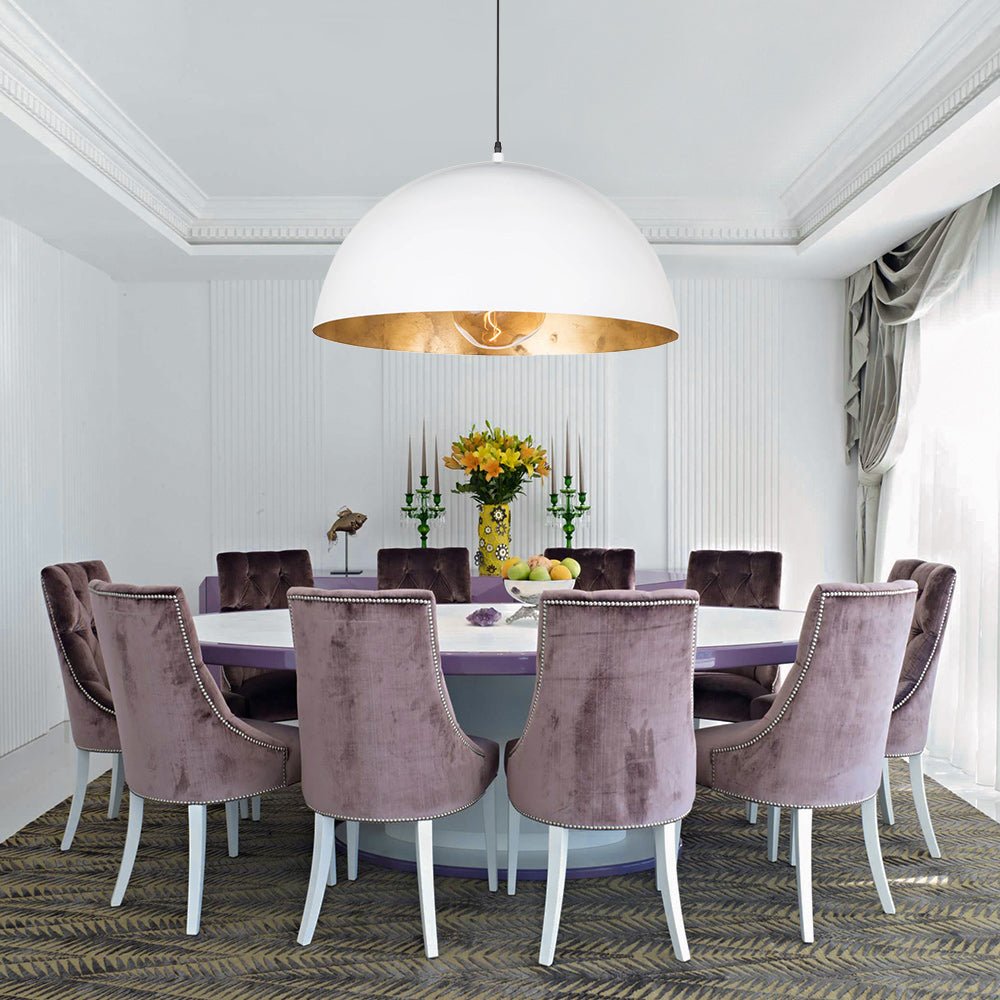 Aevum Modern Metal Dome Pendant Light