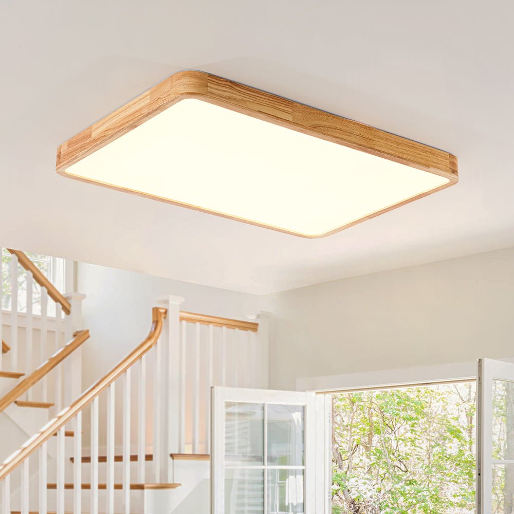 Kvennuli Minimalist LED Metal Flush Mount Ceiling Light