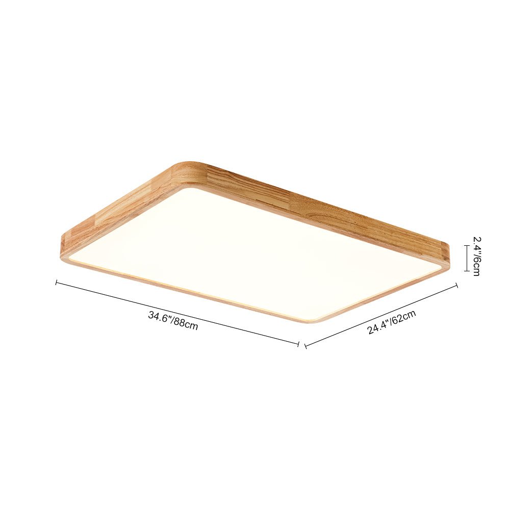 Kvennuli Minimalist LED Metal Flush Mount Ceiling Light