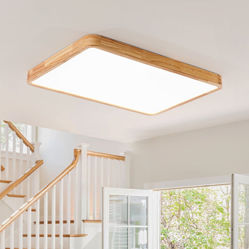 Kvennuli Minimalist LED Metal Flush Mount Ceiling Light