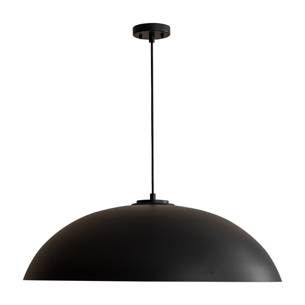 Sifuva Scandinavian Retro Oversized Black Gold Metal Pendant