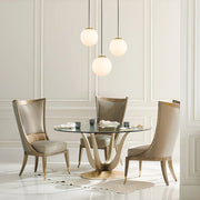 Xenuvox Simple Globe Glass Pendant - Lamp Copper