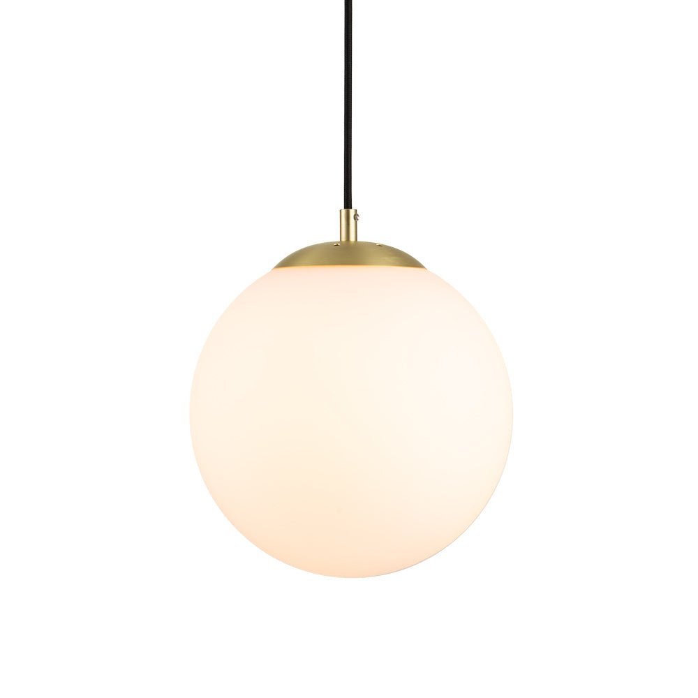 Xenuvox Simple Globe Glass Pendant - Lamp Copper