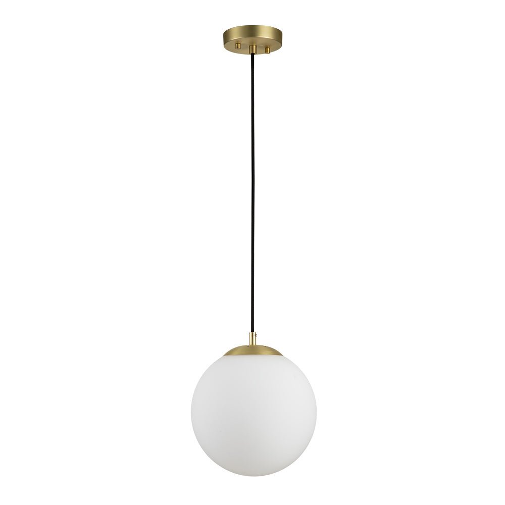 Xenuvox Simple Globe Glass Pendant - Lamp Copper
