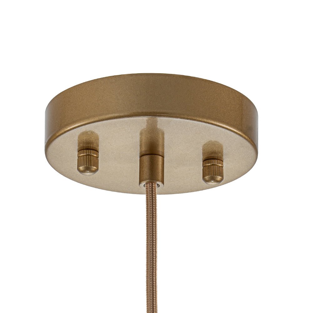 Gloriana Simple Mid-Century Clear Glass Pendant Light