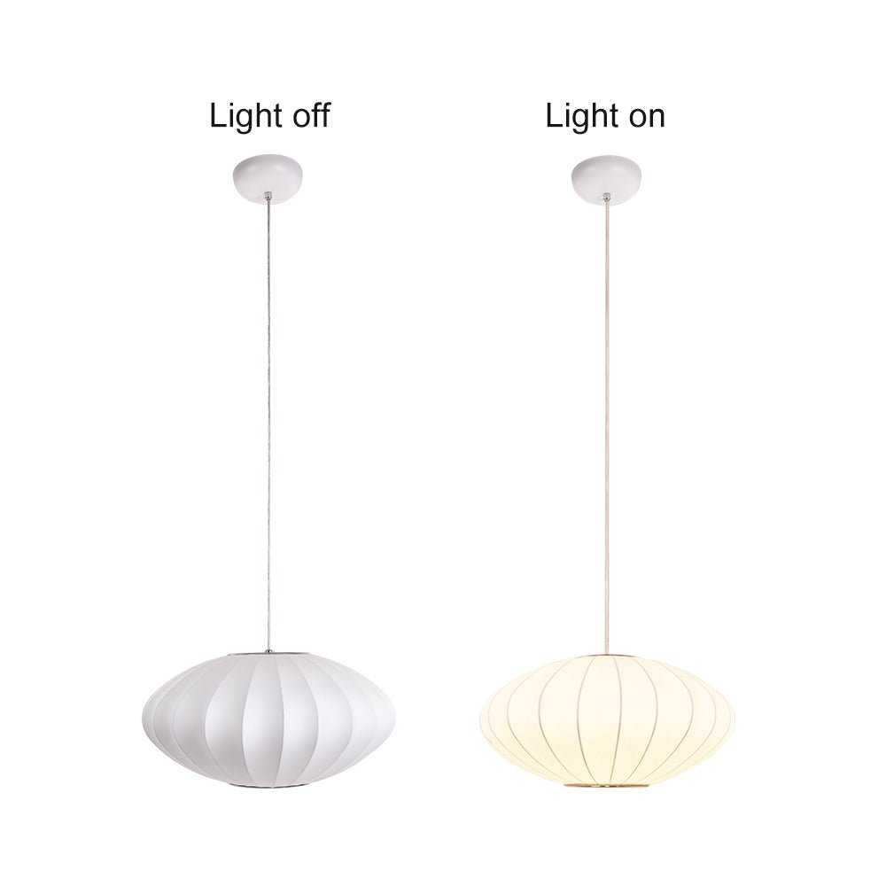 Mjolnir Single Modern Fabric Pendant Light