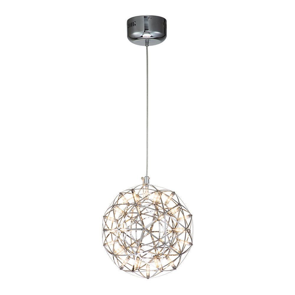 Raudur LED Spark Metal Chandelier