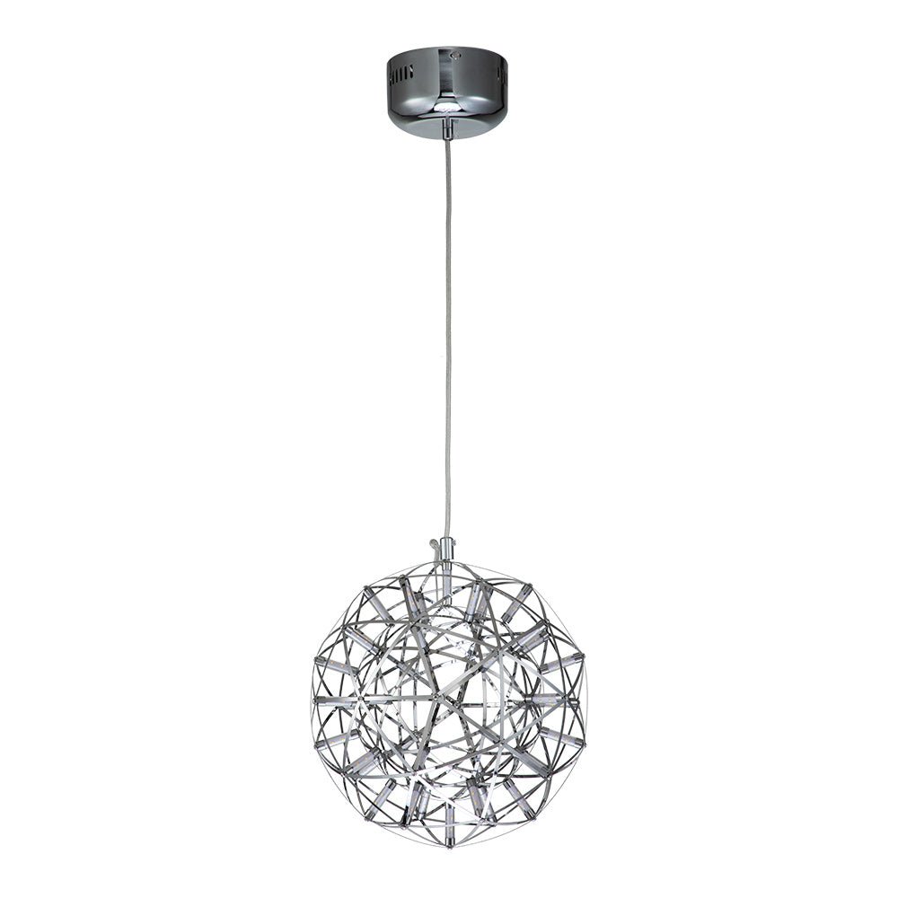 Raudur LED Spark Metal Chandelier