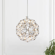 Raudur LED Spark Metal Chandelier