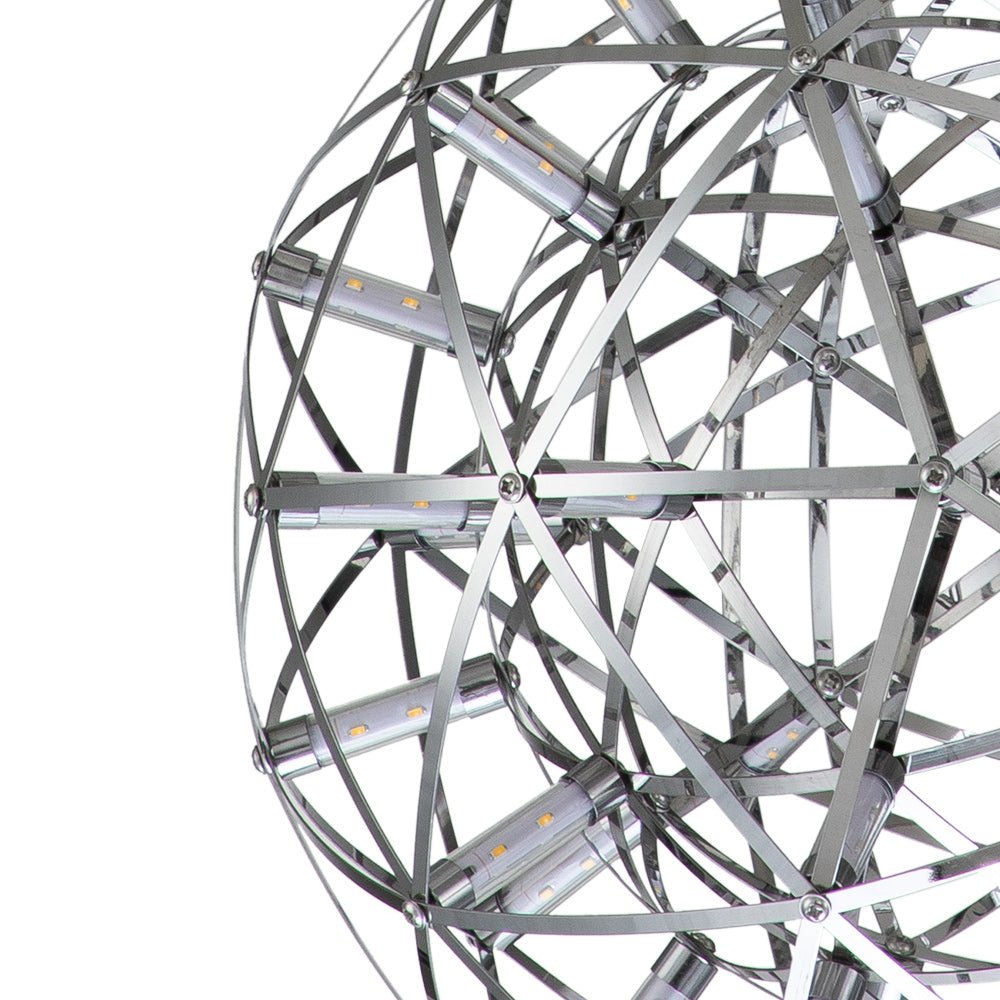 Raudur LED Spark Metal Chandelier