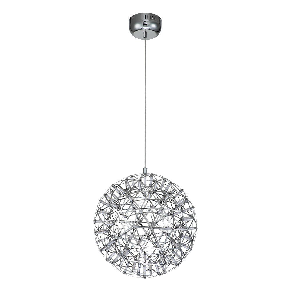 Raudur LED Spark Metal Chandelier