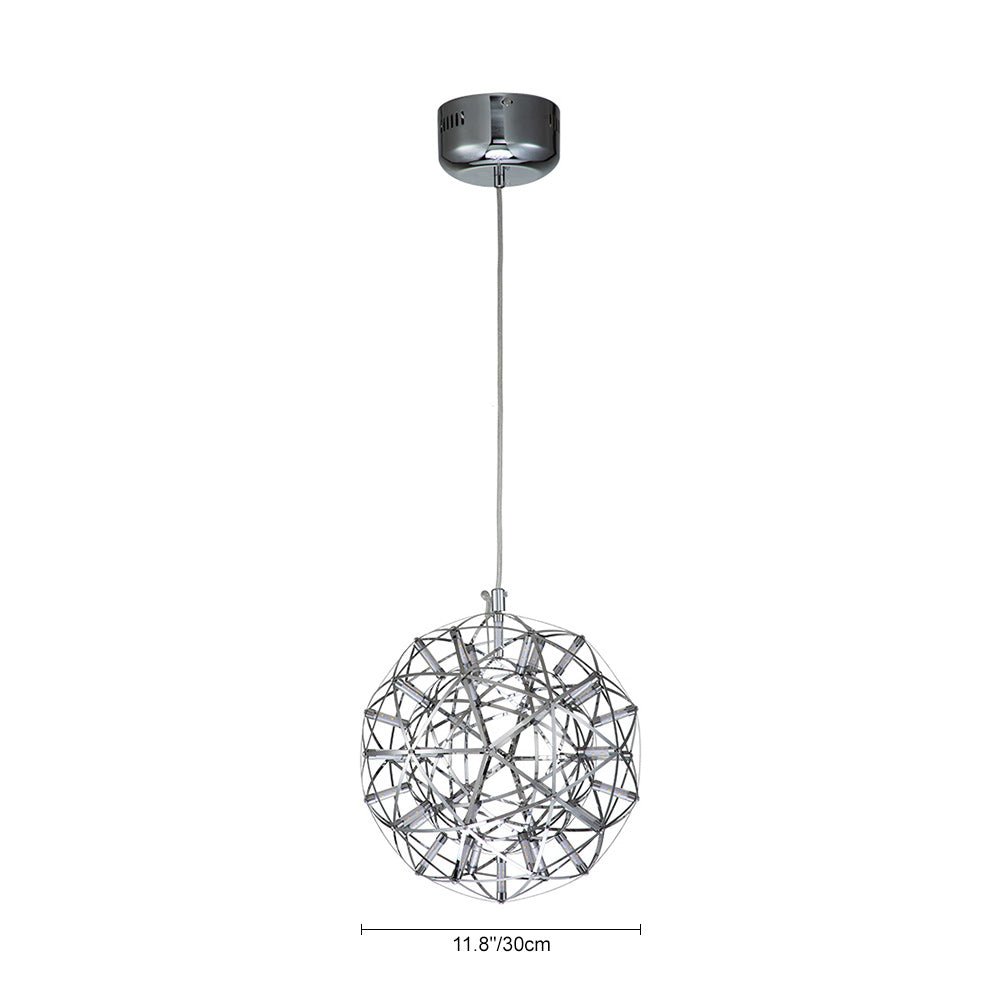 Raudur LED Spark Metal Chandelier