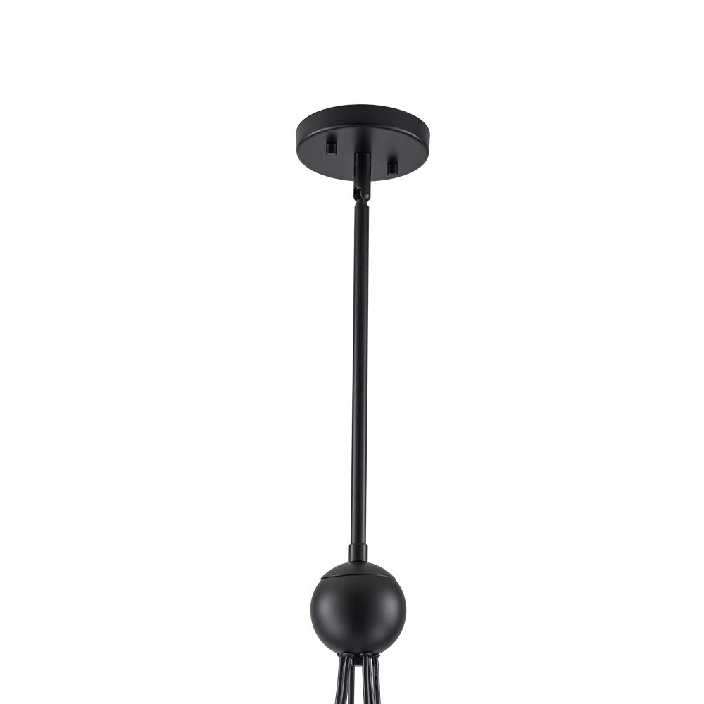 Caeluvix Statement Shine Opal Glass Chandelier