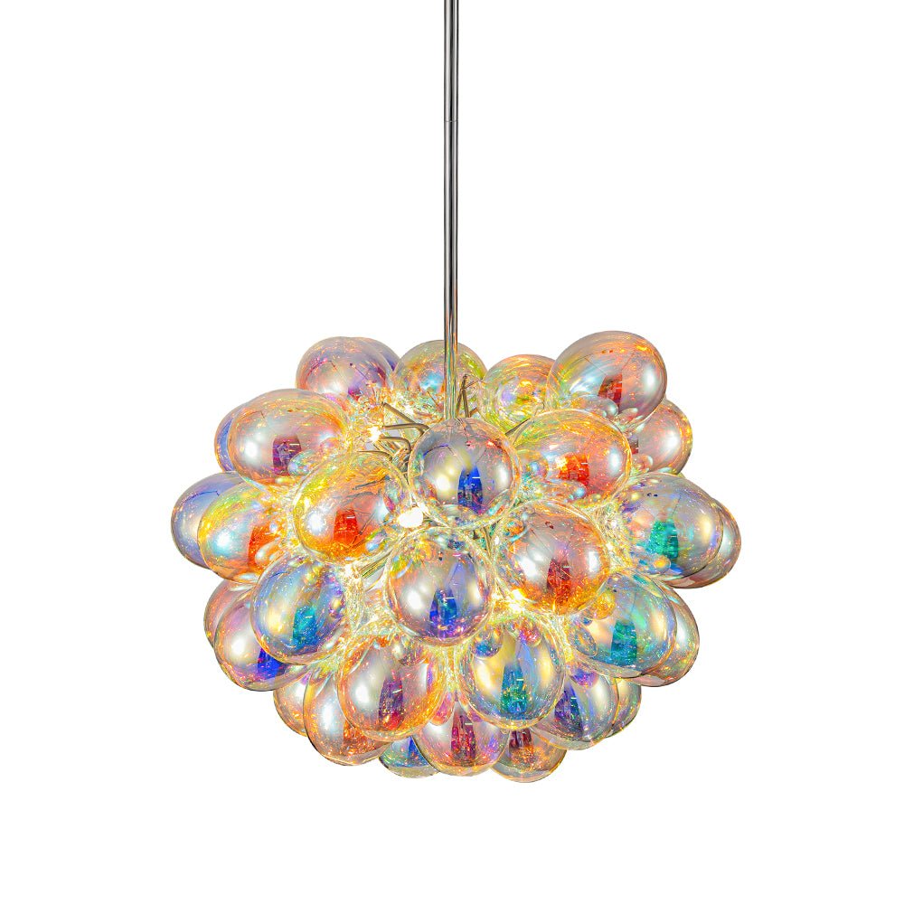 Aevuvya Stylish Bauhaus Cluster Stained Glass Chandelier