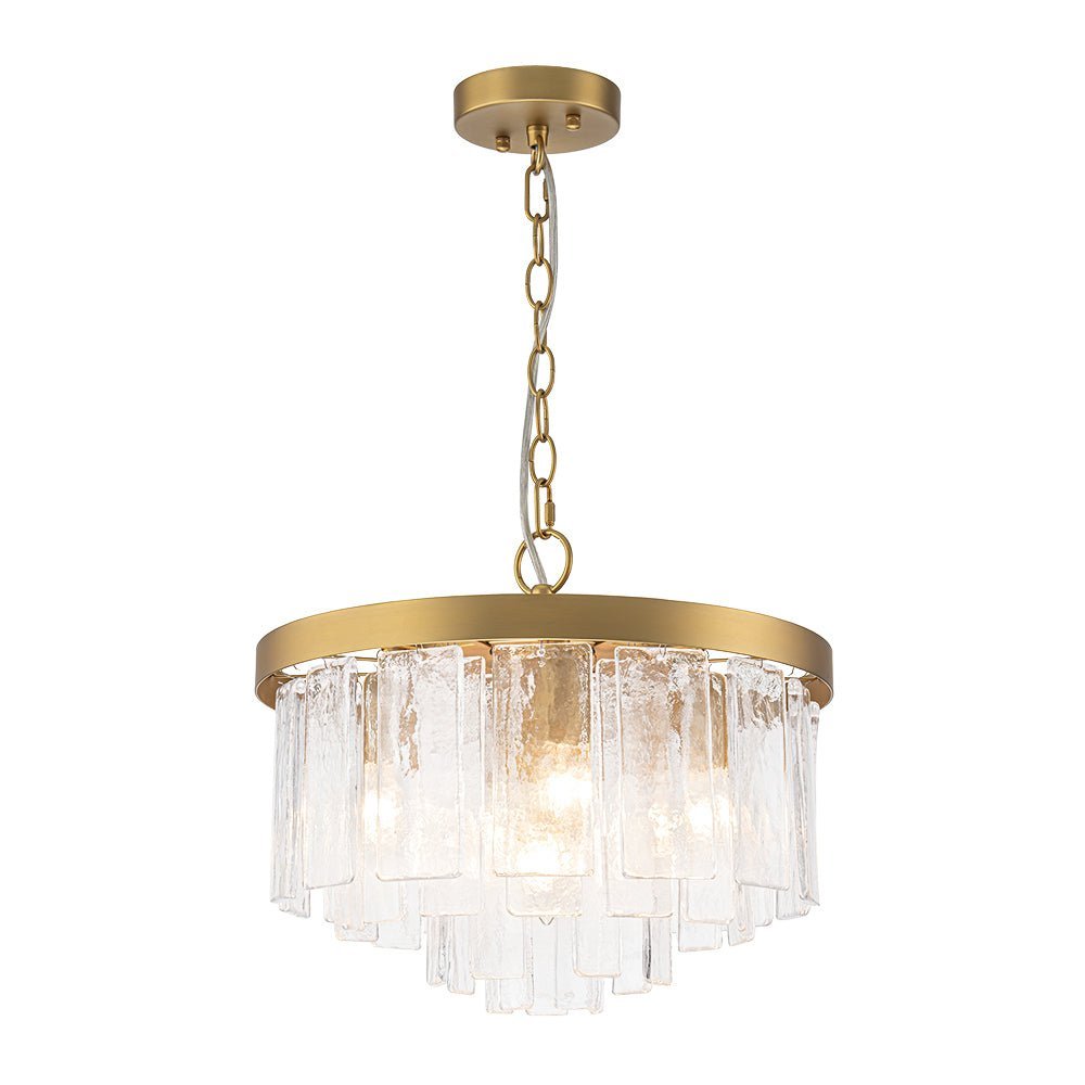 Stilla Traditional Glass Semi Flush Mount Ceiling Light