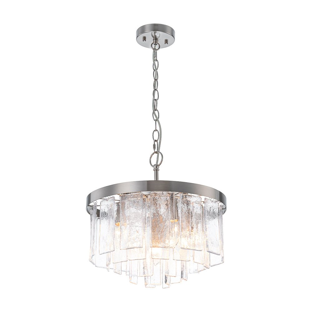 Stilla Traditional Glass Semi Flush Mount Ceiling Light