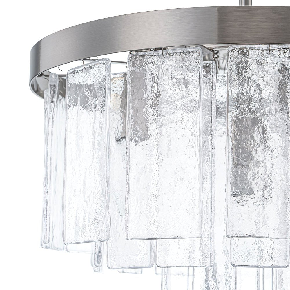 Stilla Traditional Glass Semi Flush Mount Ceiling Light