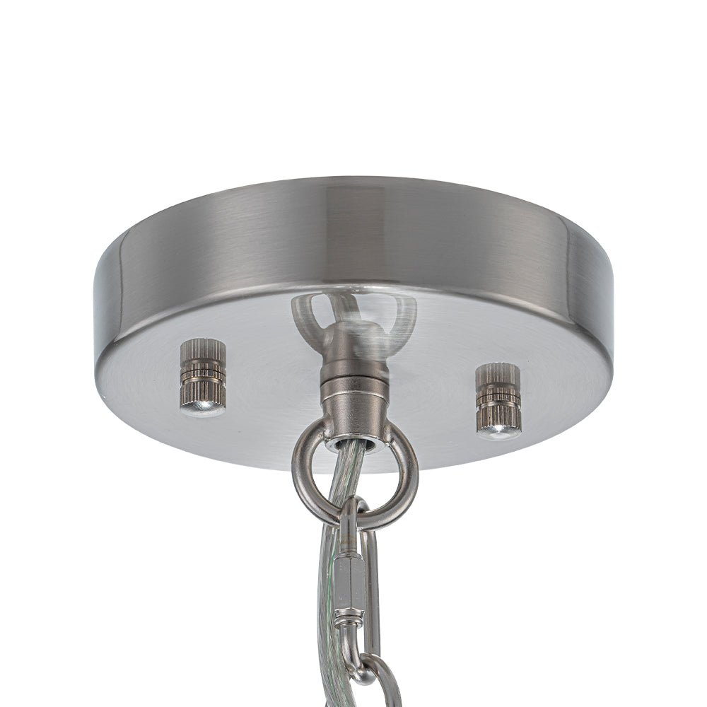 Stilla Traditional Glass Semi Flush Mount Ceiling Light