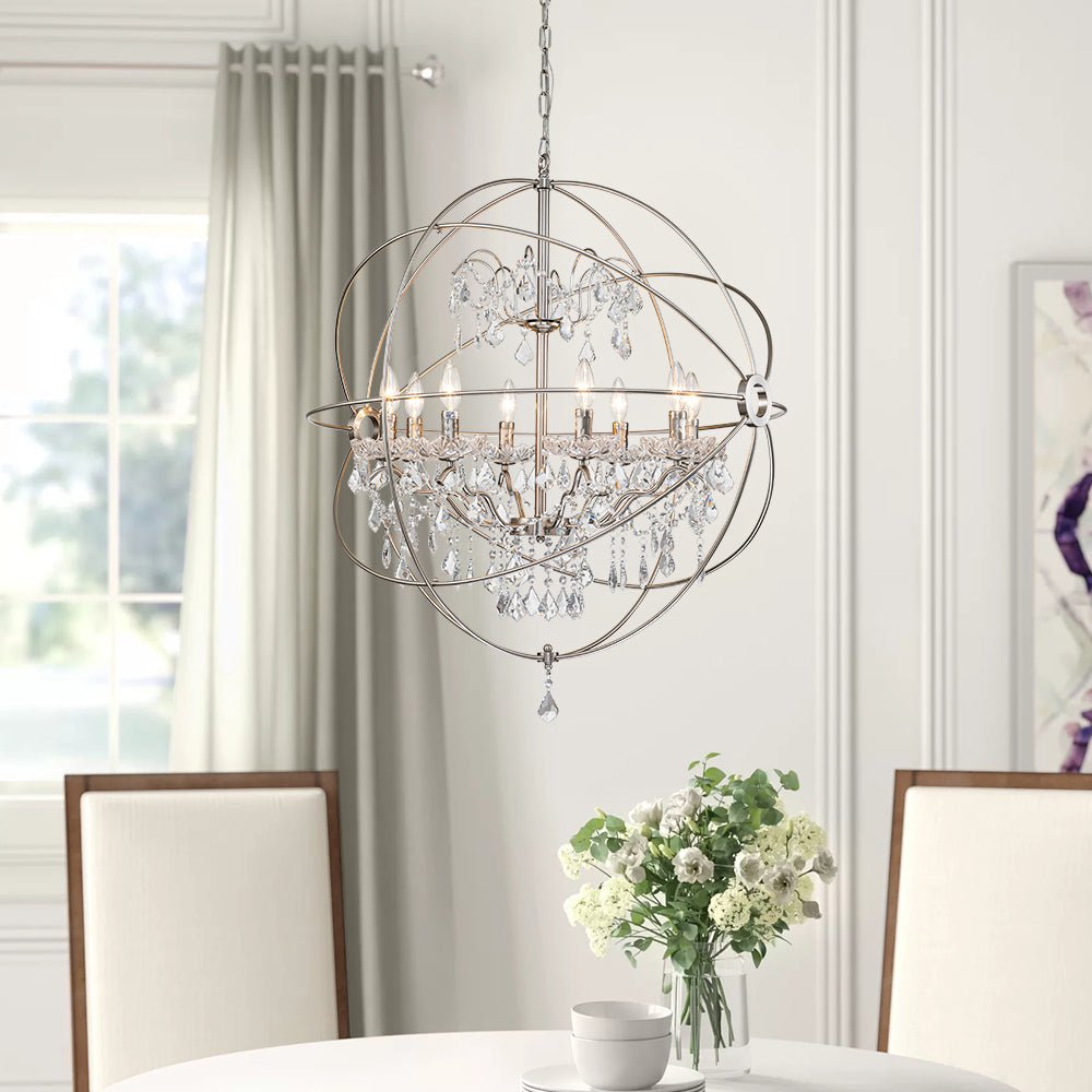 Aevuli Traditional Vintage Crystal Pendant Chandelier