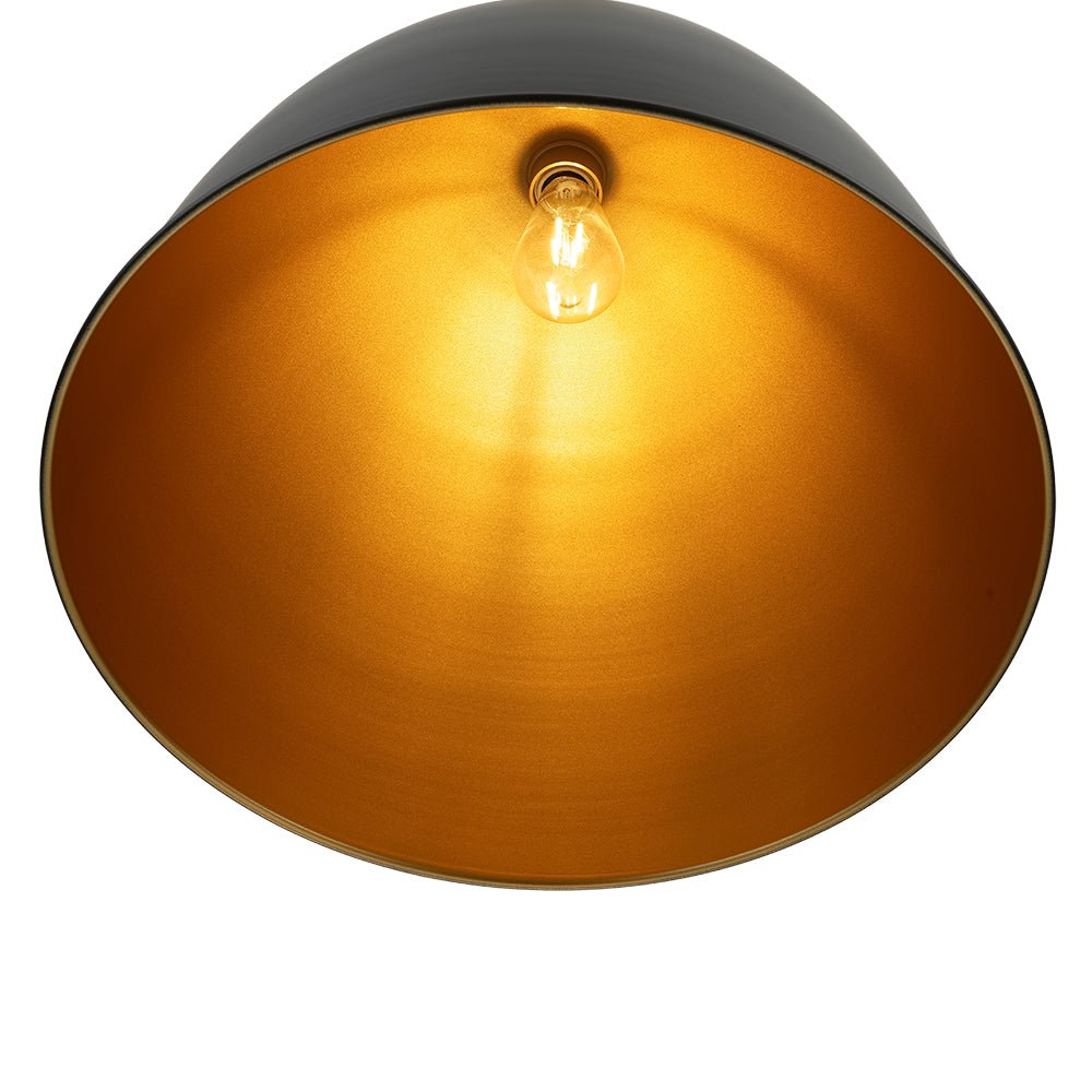 Ulfuvo Vintage Luxe Farmhouse Large Metal Pendant Light