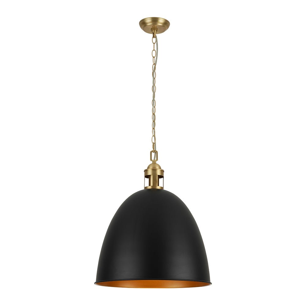 Ulfuvo Vintage Luxe Farmhouse Large Metal Pendant Light