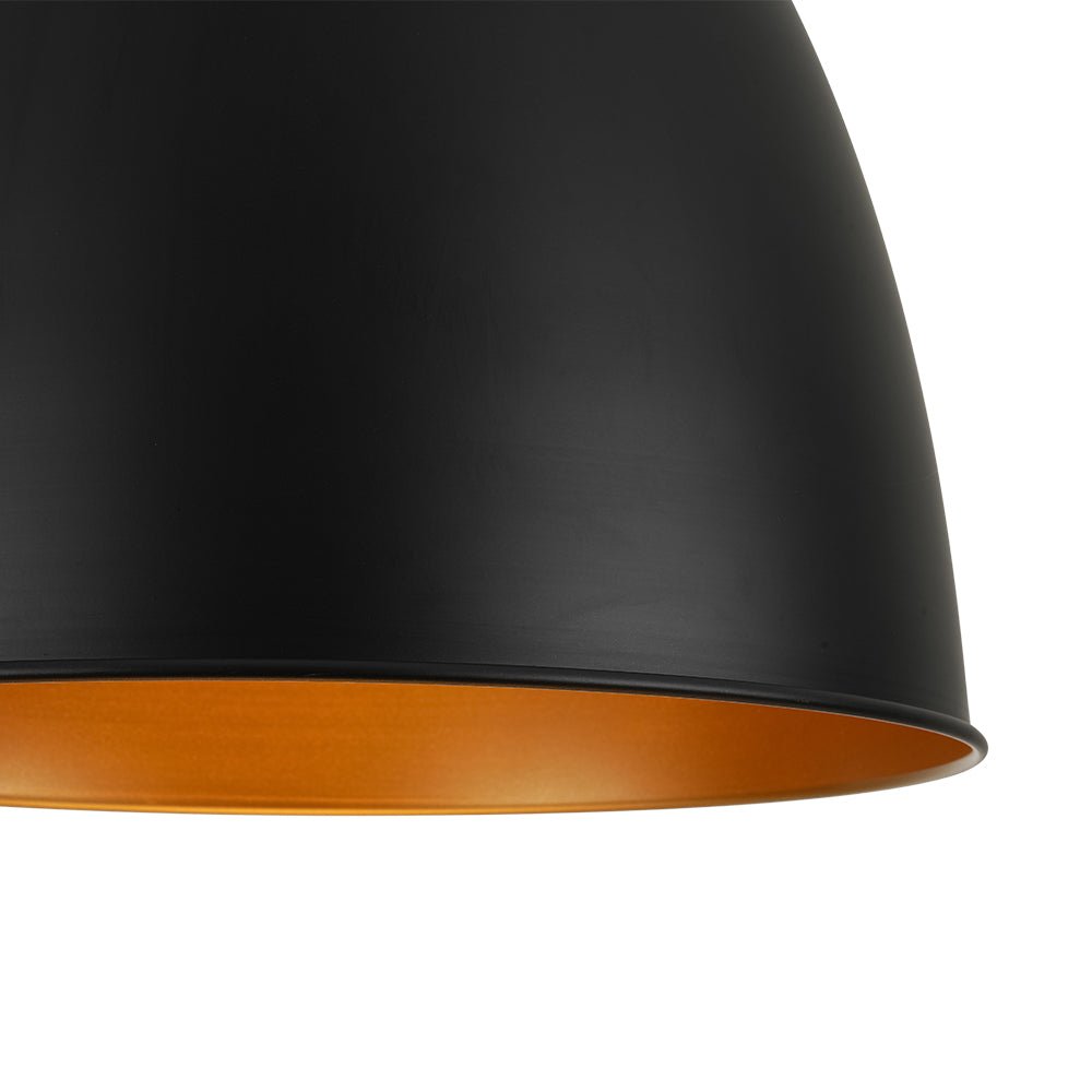 Ulfuvo Vintage Luxe Farmhouse Large Metal Pendant Light