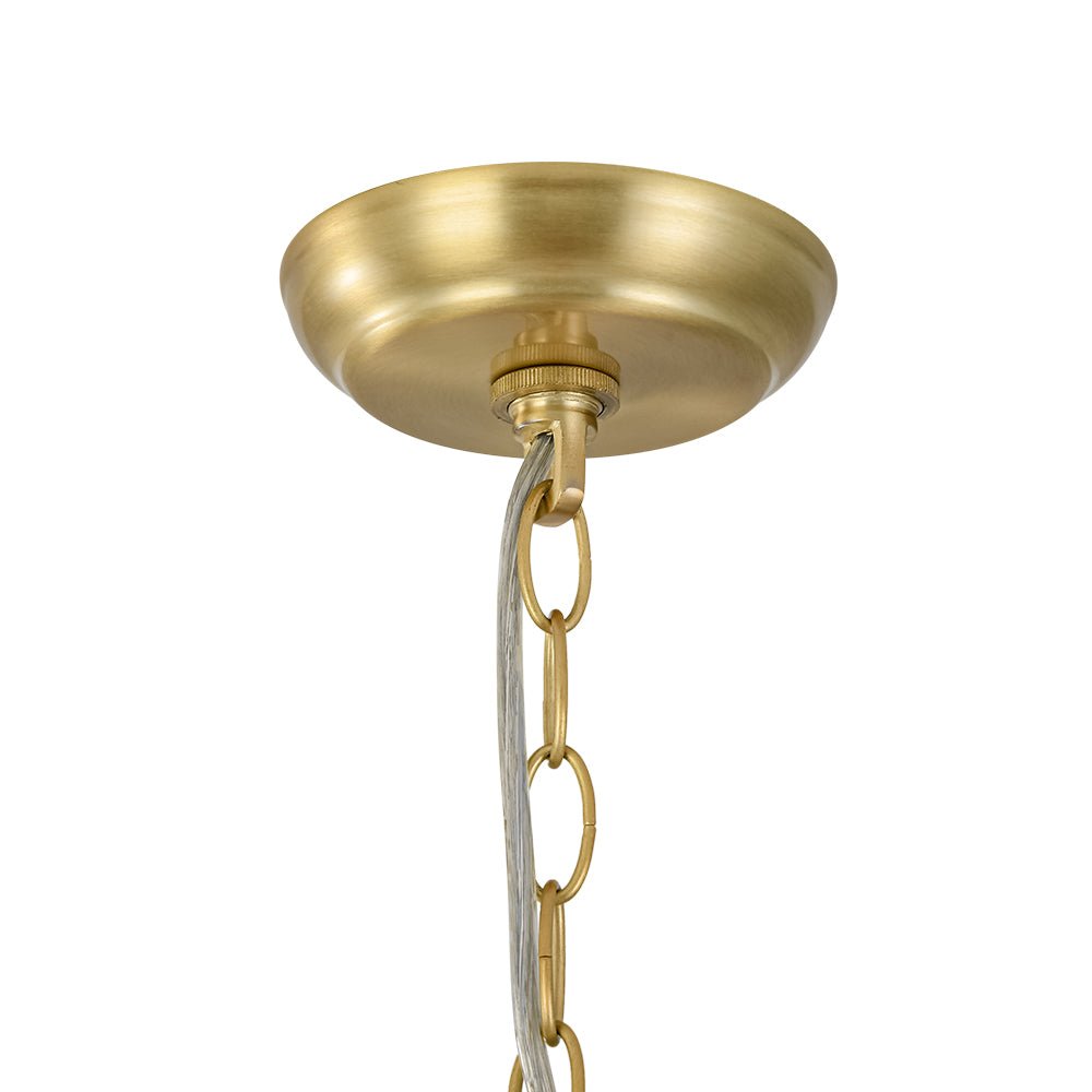 Ulfuvo Vintage Luxe Farmhouse Large Metal Pendant Light