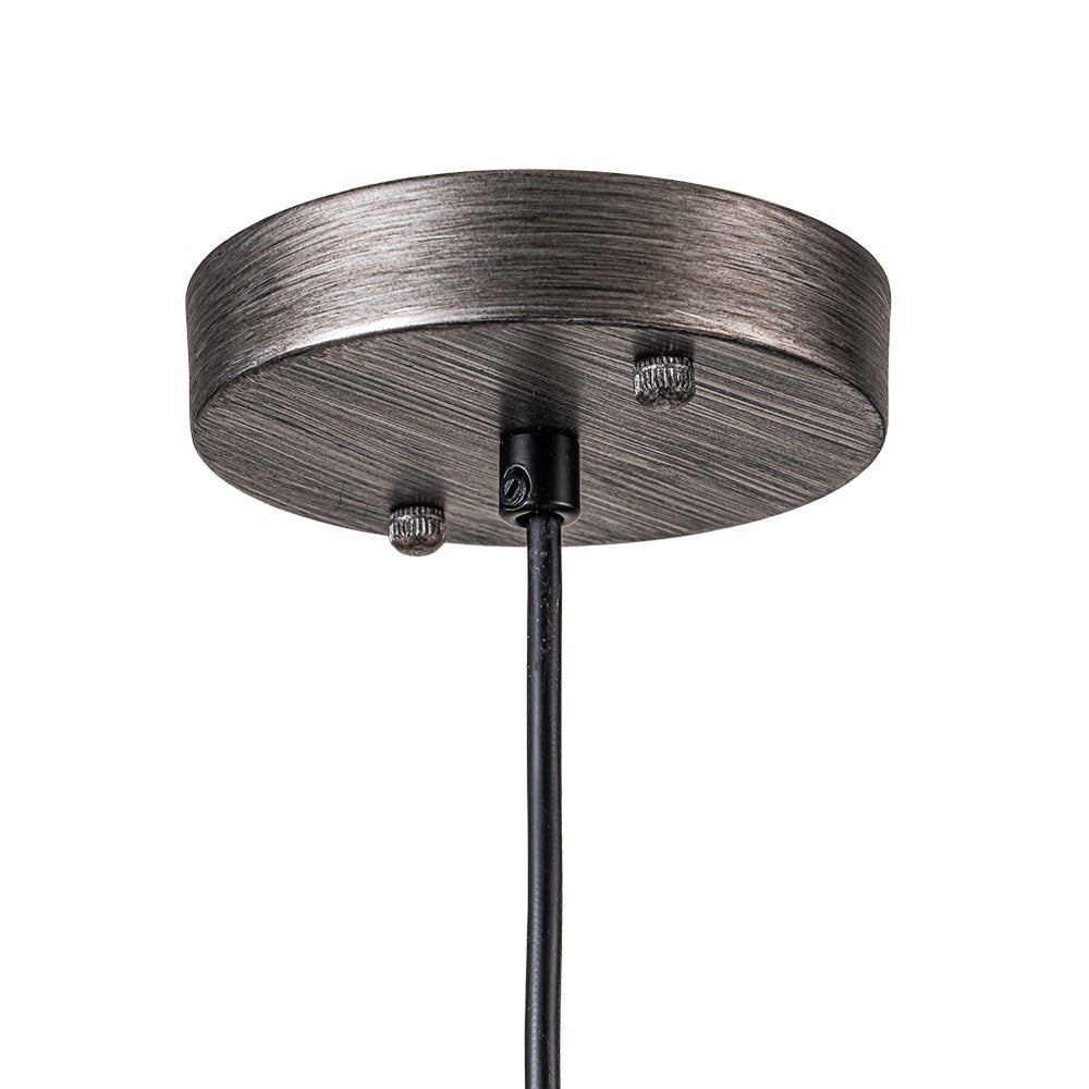 Lustel Vintage Luxe Metal Dome Pendant Light