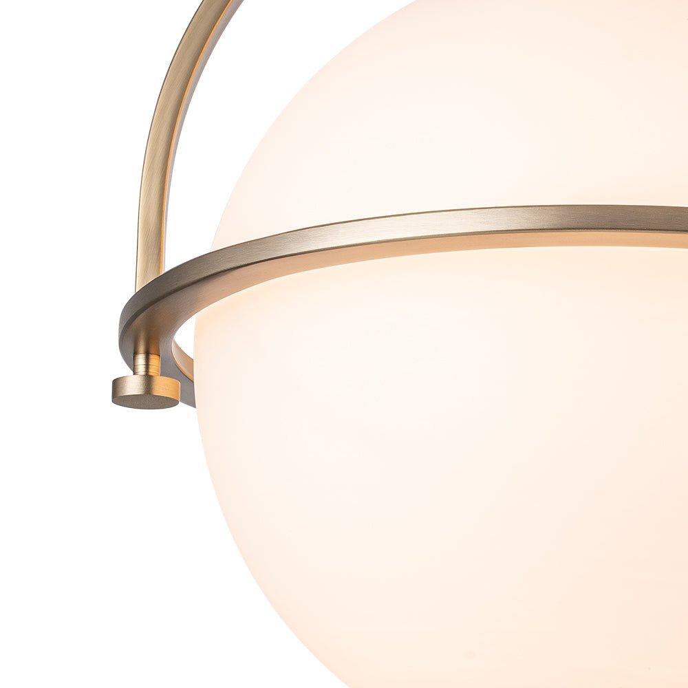 Dvalulin Minimalist Opal Glass Ceiling Light