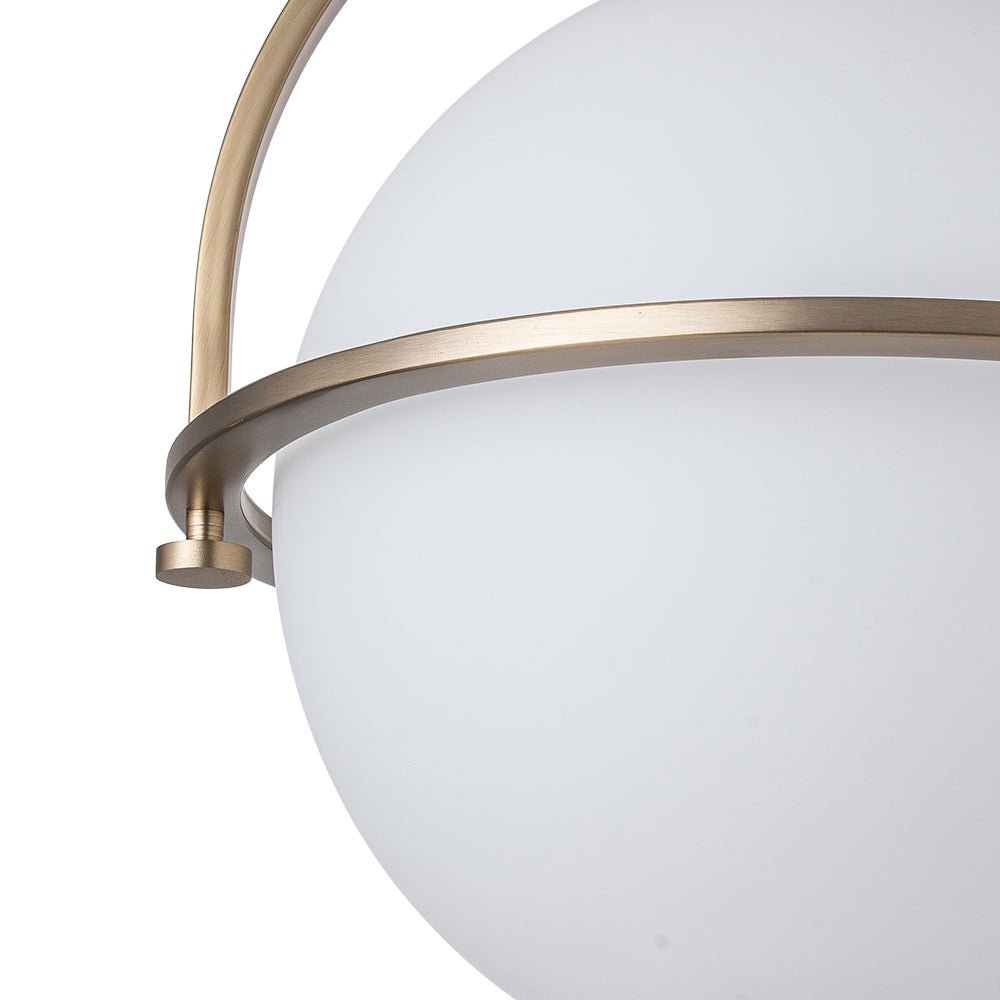 Dvalulin Minimalist Opal Glass Ceiling Light